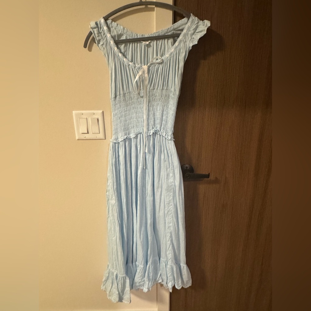 Kimchi Blue Light Blue Maxi Dress